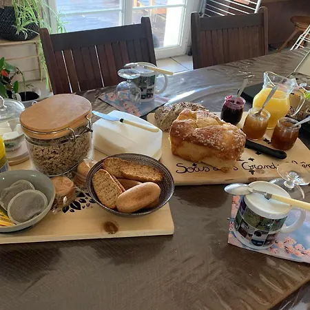 D'hotes Sous Les Grands Chenes Nomade Bed and Breakfast *