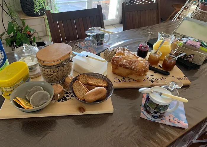 D'hotes Sous Les Grands Chenes Nomade ベッド・アンド・ブレックファスト *